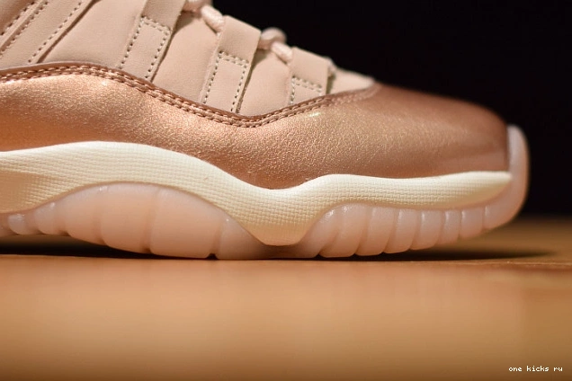 Cheap GS Air Jordan AH7860-105 Gold Rose Low 11 0812